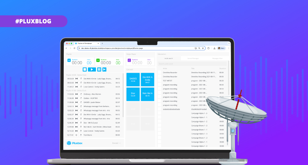 Illustration of Pluxbox Radio Co-host